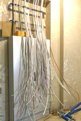 Neues Kurhaus - Stromkabel